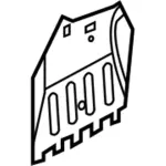 BB5Z78243A46A - Body: Pillar Reinforced for Ford: Explorer, Police Interceptor Utility Image