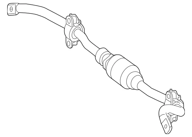 1663260365 - Springs, Suspension and Hydraulic Components: Tubular Torsion Bar for Mercedes-Benz: GL350, GL450, GL550, GL63 AMG, GLE300d, GLE350, GLE400, GLE43 AMG, GLE450 AMG, GLE550e, GLE63 AMG, GLE63 AMG S, GLS350d, GLS450, GLS550, GLS63 AMG, ML250, ML350, ML400, ML550, ML63 AMG Image image