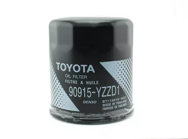 90915YZZD1 - Engine: Oil Filter for Toyota: 4Runner, Avalon, Camry, Celica, Corolla, Cressida, Highlander, Pickup, Previa, Sienna, Solara, Supra, T100, Tacoma, Tundra, Van Image