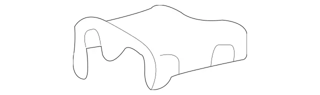 1639290443 - Rear Seat Bench: Cover for Mercedes-Benz: ML320, ML430, ML55 AMG Image image