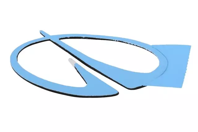 Chrome Rocket Logo - GM (10292200)