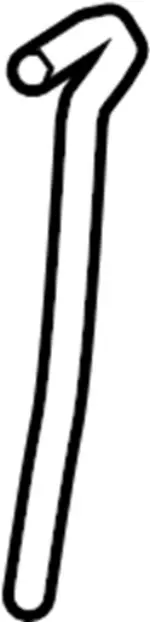 217431LA0A - Cooling System: Reservoir Hose for Infiniti Image