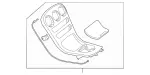 2056807503 - : Cover Trim for Mercedes-Benz Image