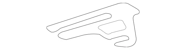 1717950896 - Body: Rear Cover Pad for Mercedes-Benz Image