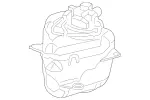 9064701815 - : Fuel Tank                                for Mercedes-Benz: Sprinter 2500, Sprinter 3500 Image