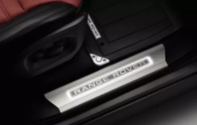 VPLWS0208 - : Sill Treadplates - Illuminated, Vehicle Set for Land-Rover Image