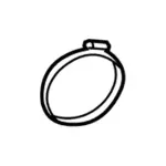 8C3Z6K786C - Engine: Clamp for Ford: F-250 Super Duty, F-350 Super Duty, F-450 Super Duty Image