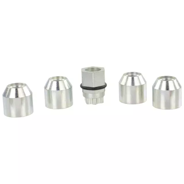 F19Z1A043A - : 2004-2011 Ford Wheel Locks Zinc Plated For Hidden Lugs for Ford: Edge, Five Hundred, Taurus, Taurus X | Lincoln: MKX | Mercury: Montego, Sable Image