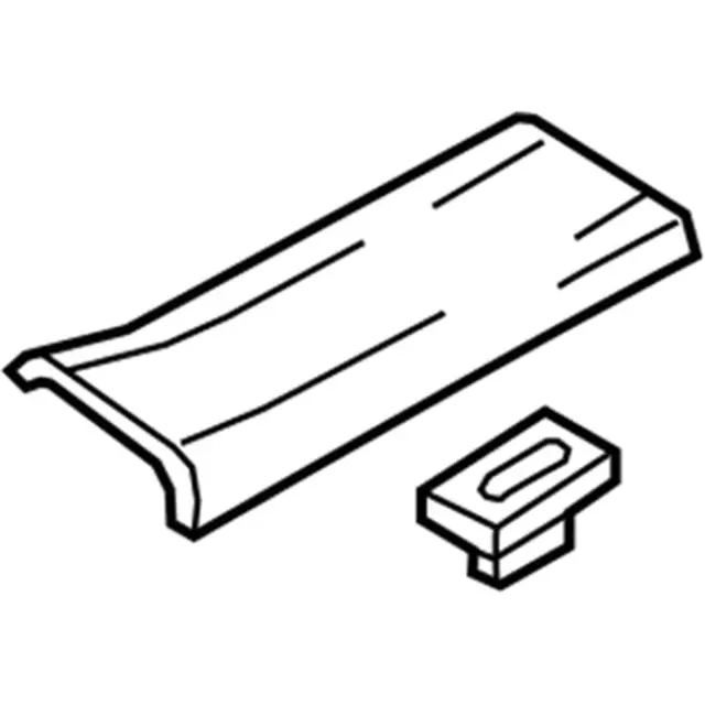 BT4Z7813228AA - Body: Rear Sill Plate for Ford: Edge Image