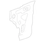 2056209000 - : Apron Rear Panel for Mercedes-Benz Image