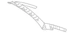 17279012009051 - Body: Window Trim for Mercedes-Benz Image