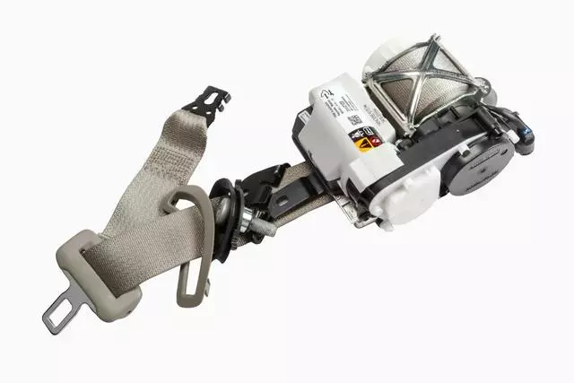 Light Platinum Driver Seat Belt with Retractor and Pre-Tensioner - GM (19303915)