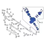LC3Z3504A - Steering: Steering Gear for Ford: F-250 Super Duty, F-350 Super Duty Image