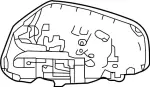 963015DC4A - : Mirror Assembly for Infiniti Image