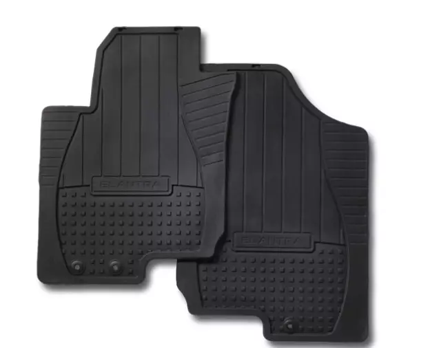Floor Mats, All Weather, Rear - Hyundai (00281-87001)