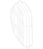 2108300818 - : Dust Filter for Mercedes-Benz: C220, C230, C280, C43 AMG, CLK430, E430, SLK230, SLK320 Image