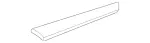 2037200222 - Front Doors: Trim Strip for Mercedes-Benz Image
