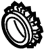 1302160U00 - : Engine Timing Crankshaft Sprocket for Infiniti Image