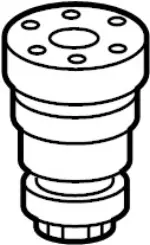 540505DL0A - : Strut Bumper for INFINITI: QX30 Image