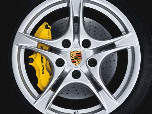 4460722 - : Wheel Hub Cover - Black for Porsche: 911, Boxster, Panamera Image