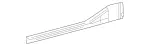 2036862736 - Panelling: Cover Rail for Mercedes-Benz Image