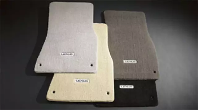 PT2085000504 - Interior: Carpet Floor Mats - Rear Mat (1 Pc.) - Brown for Lexus: LS460, LS600h Image