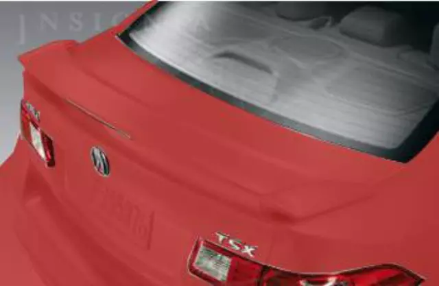 8F13TL2280 - Body: Wing Spoiler - Milano Red for Acura Image