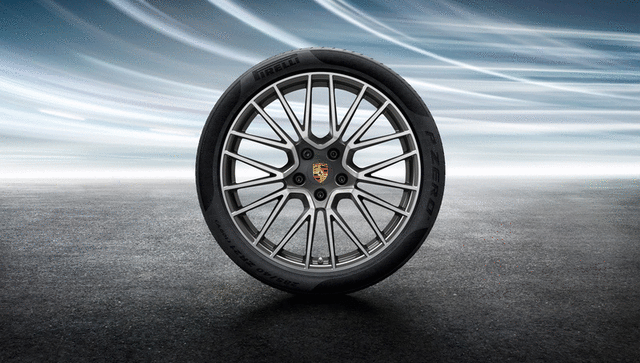 9Y0044640H - Wheels: 21-Inch Rs Spyder Design Summer Wheel-And-Tire for Porsche: Cayenne Image
