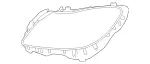 2168260358 - : Sealing Frame for Mercedes-Benz Image