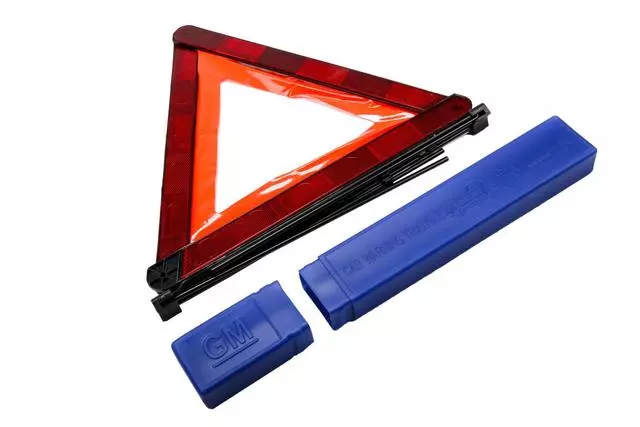 95468045 - : Disabled Vehicle Warning Triangle Reflector for GM Image