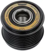 300875 - : Alternator Decoupler Pulley for Mercedes-Benz: C230, CL55 AMG Image