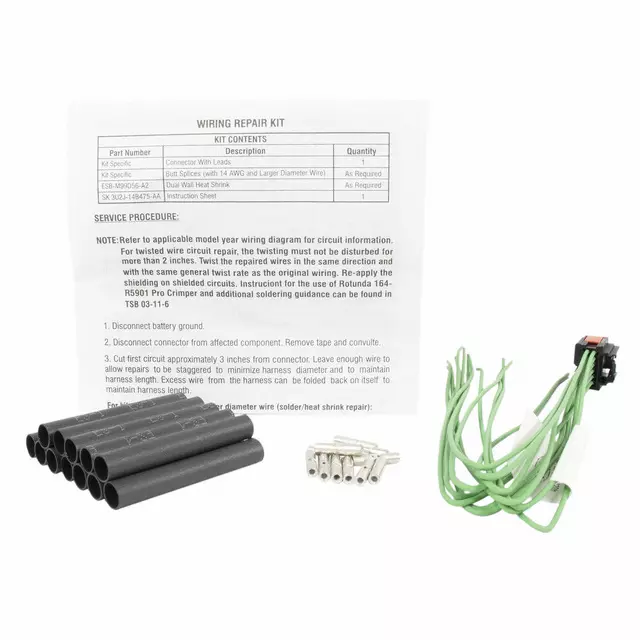 Wire Assembly - Ford (4U2Z-14S411-MC)