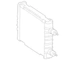 995005900 - Radiator: Coolant Radiator for Mercedes-Benz Image