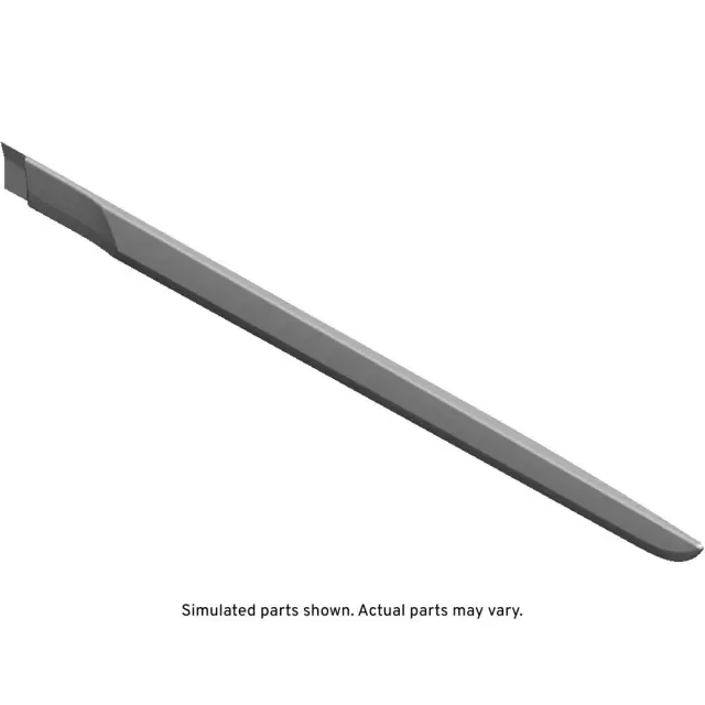 23264122 - : Galvano Silver Rear Driver Side Door Molding for Cadillac: Escalade Image