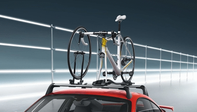 Racing Bike Carrier - With Front Wheel Holder - Porsche (95B-044-800-38)