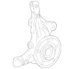 4473300720 - Suspension: Knuckle for Mercedes-Benz Image