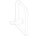 2228600752 - : Tensioning Strap for Mercedes-Benz: AMG GT, AMG GT Black Series, AMG GT C, AMG GT R, AMG GT S, E300, E43 AMG, E63 AMG S, S63 AMG, S65 AMG Image