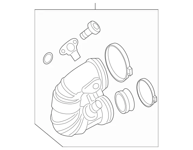 651090104264 - : Clean Air Line for Mercedes-Benz Image