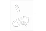 2076300167 - : Fuel Pocket for Mercedes-Benz Image