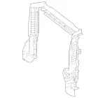 2135006900 - Radiator: Air Duct Segment for Mercedes-Benz: CLS53 AMG, E53 AMG Image