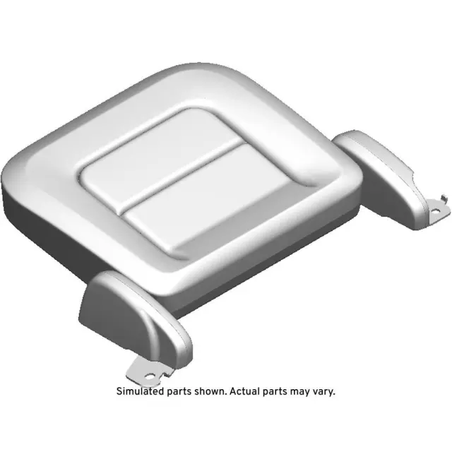 23455760 - : 2015-2016 Chevrolet Colorado - Dark Ash Gray Rear Passenger Side Seat Cushion Cover for GM Image