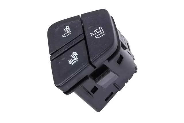 Black Carbon Metallic Passenger Seat Heater Switch - GM (22883142)