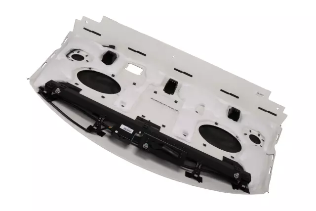 Jet Black Rear Window Panel Trim - GM (84363409)