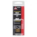 CFN4B - : Brass Compression Nut, 3/8 Tube, 1/bag for AGS Image