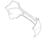 24288512259999 - Body: Bumper Cover for Mercedes-Benz Image