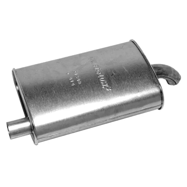 21348 - : Quiet-Flow SS Direct Fit Exhaust Muffler 1.75" Inlet (ID) 2" Outlet (OD) for Walker Exhaust Image
