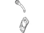 8W1Z7210AA - Steering: Shift Lever for Ford: Crown Victoria | Lincoln: Town Car | Mercury: Grand Marquis Image