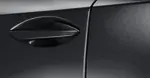 PT9367822022 - Exterior: Door Edge Guards - Graphite Black GF for Lexus: NX250, NX350, NX350h, NX450h+ Image