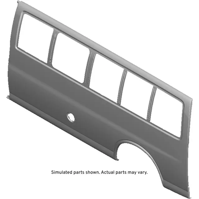 37183489 - Body: Side Panel for Chevrolet: Express 1500, Express 2500, Express 3500, P30 | GMC: Savana 1500, Savana 2500, Savana 3500 Image