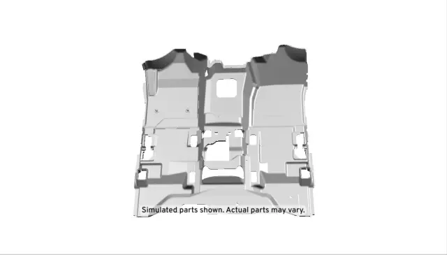 23309142 - : Jet Black Floor Panel Carpet for GM Image